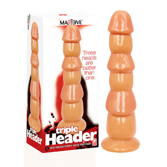 Massive Triple Header Flesh 3 Dick Head Dildo