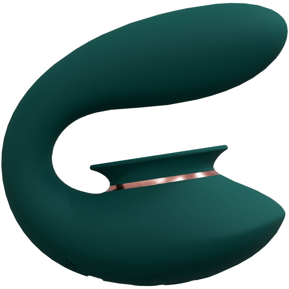 Twitch 3 Green Green Usb Rechargeable Suction Vibrator