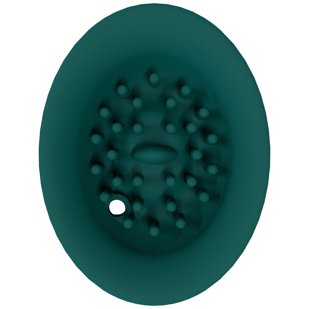 Twitch 3 Green Green Usb Rechargeable Suction Vibrator