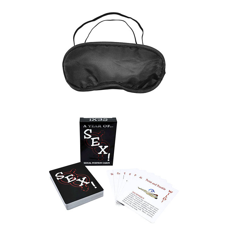 Adam & Eve Midnight Moods Collection Black Couples Bondage Kit Set Of 10 Pieces