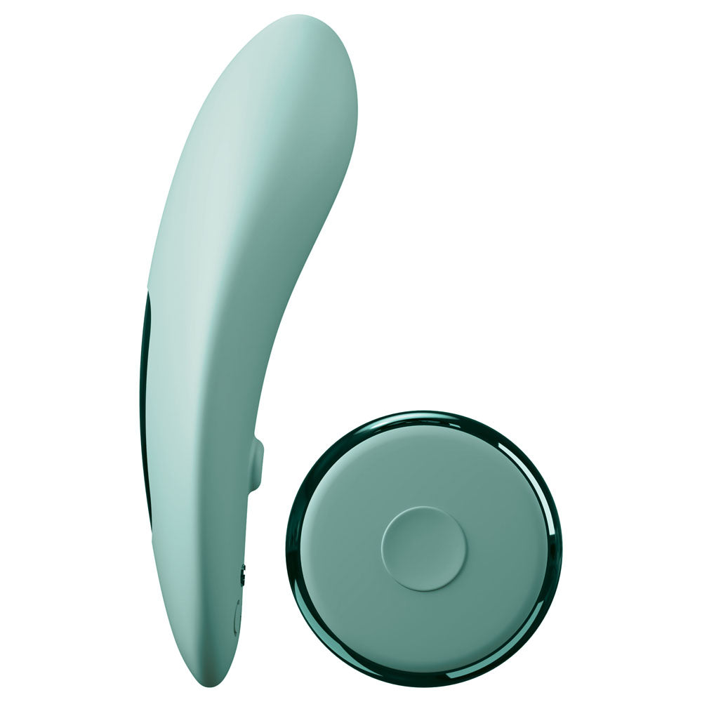 Jimmy Jane Ascend 3 Teal 9 Cm Usb Rechargeable Stimulator With Wireless Remote