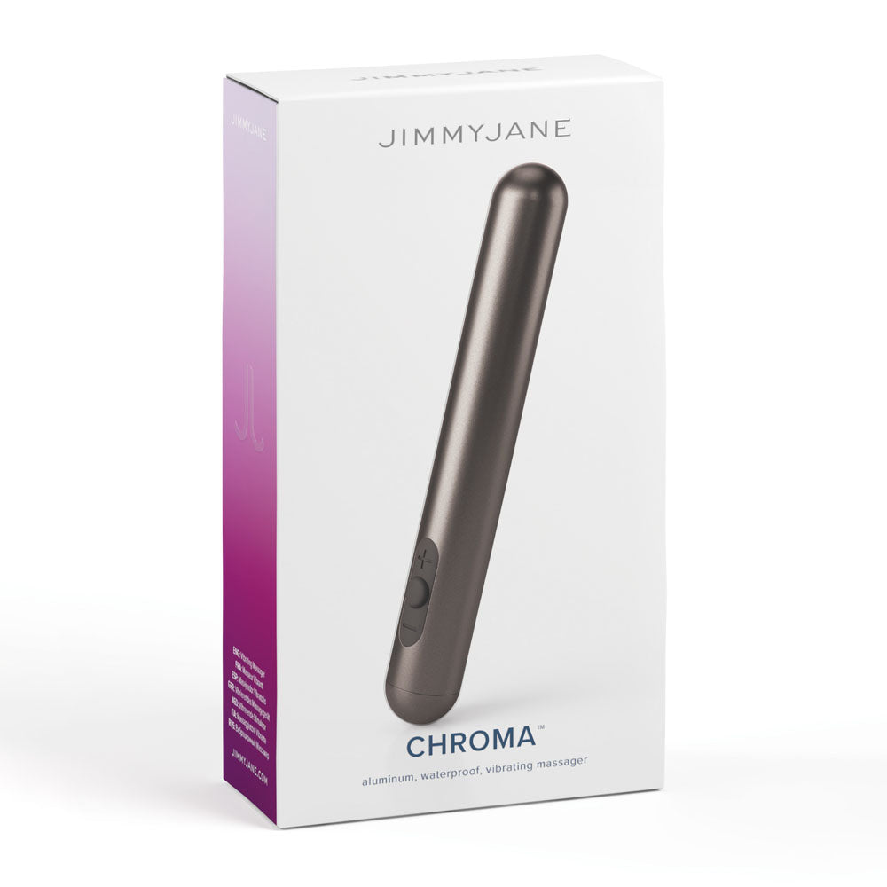 Jimmy Jane Chroma Space Grey Grey 14 Cm Usb Rechargeable Bullet