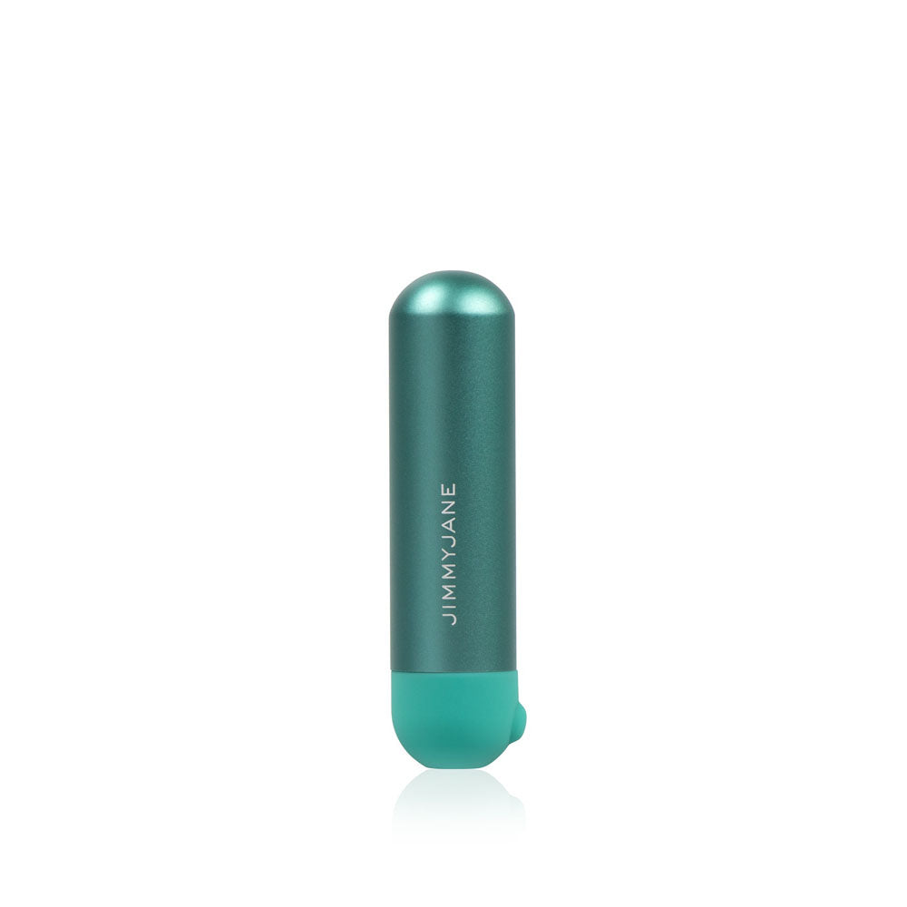 Jimmy Jane Mini Chroma Teal Teal 7.8 Cm Usb Rechargeable Bullet With Wireless Remote