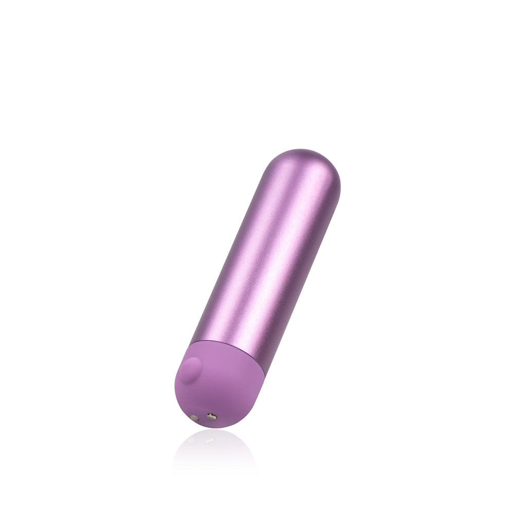 Jimmy Jane Mini Chroma Purple Purple 7.8 Cm Usb Rechargeable Bullet With Wireless Remote