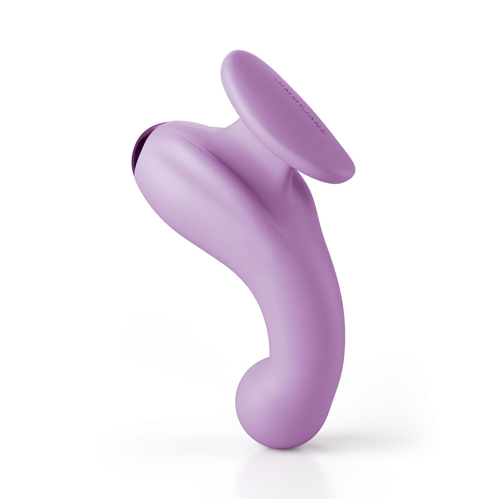 Jimmy Jane Curved Gripp Purple Usb Rechargeable Finger Stimulator