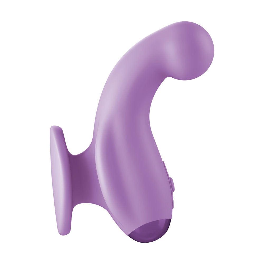 Jimmy Jane Curved Gripp Purple Usb Rechargeable Finger Stimulator