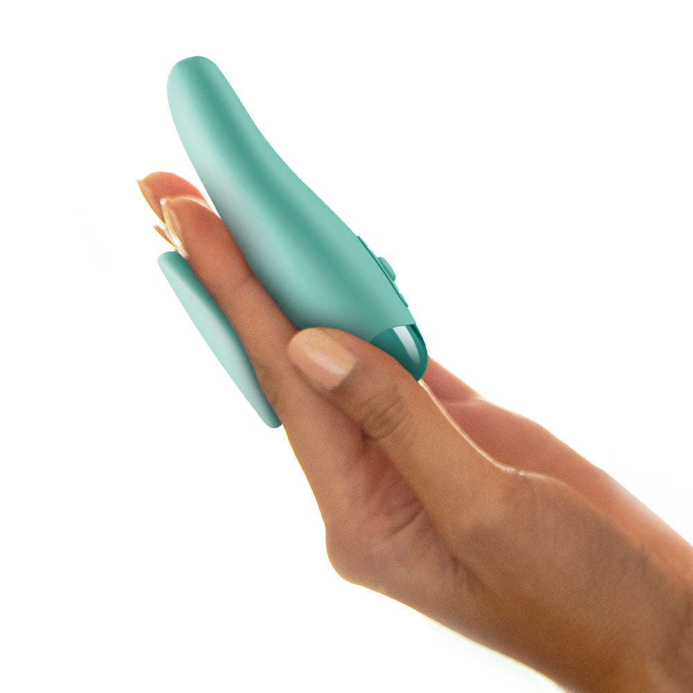 Jimmy Jane Form 2 Gripp Teal 9.7 Cm Usb Rechargeable Handheld Stimulator