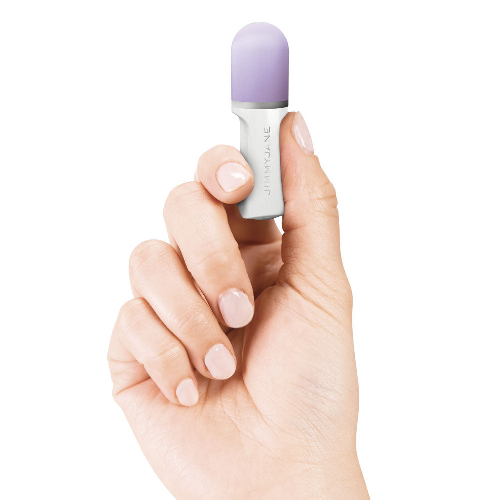 Jimmy Jane Hello Touch Pro Purple Vibrating Finger Stimulators With Charging Pod