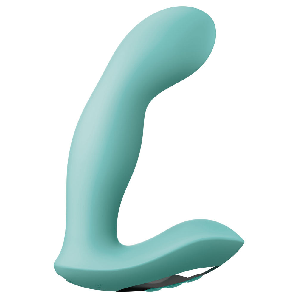 Jimmy Jane Pulsus G Spot Teal 15 Cm Usb Rechargeable Vibrator With Wireless Remote