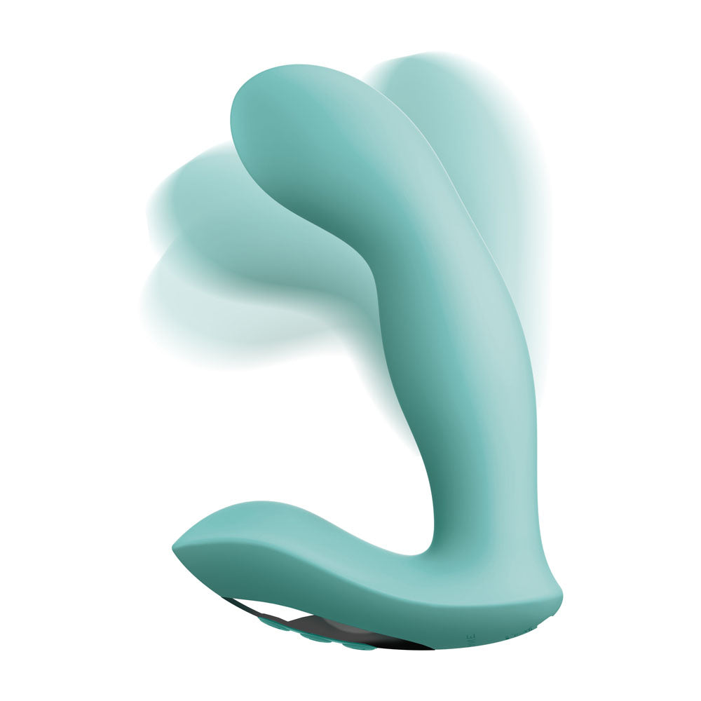 Jimmy Jane Pulsus G Spot Teal 15 Cm Usb Rechargeable Vibrator With Wireless Remote