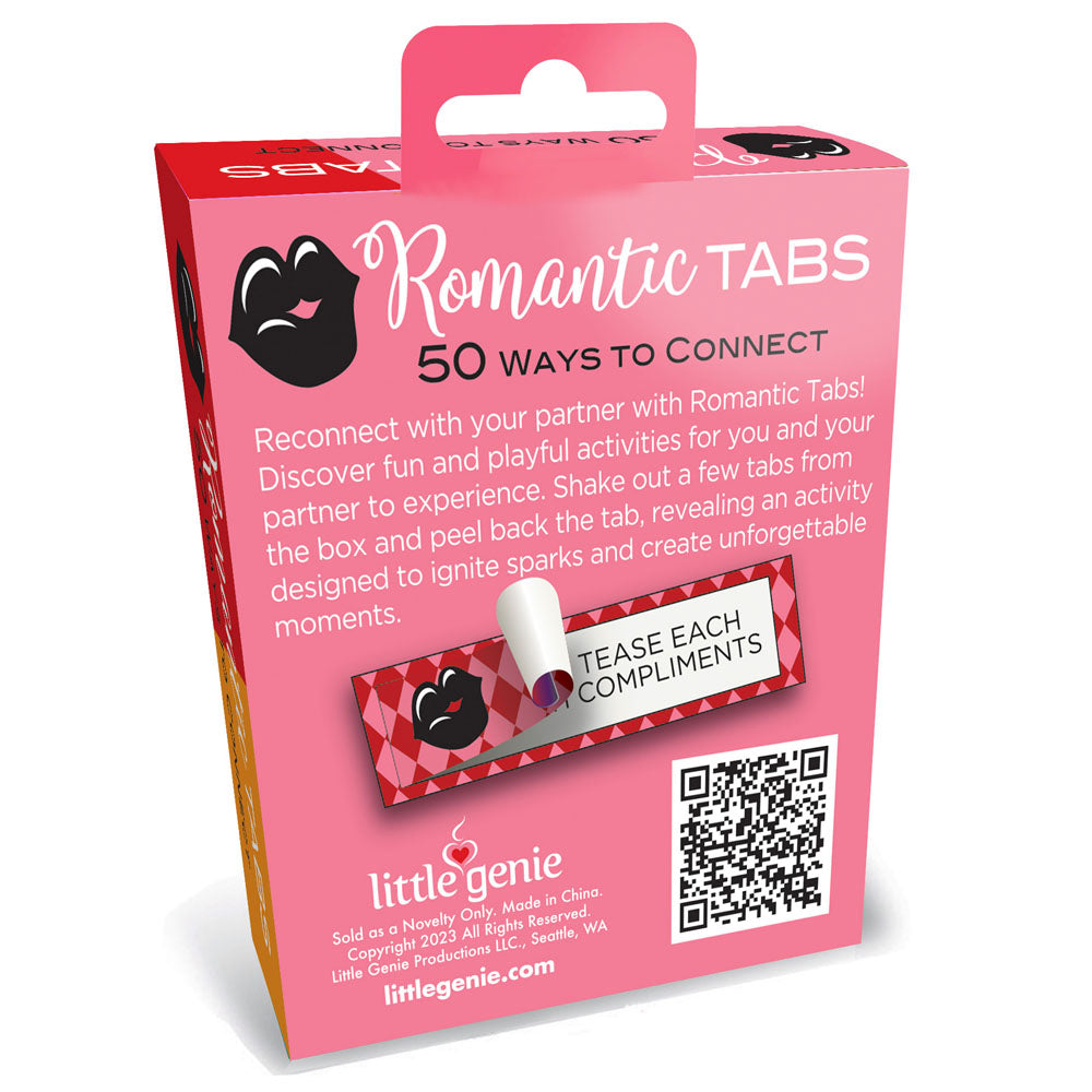 Romantic Tabs Romantic Suggestions Set Of 50