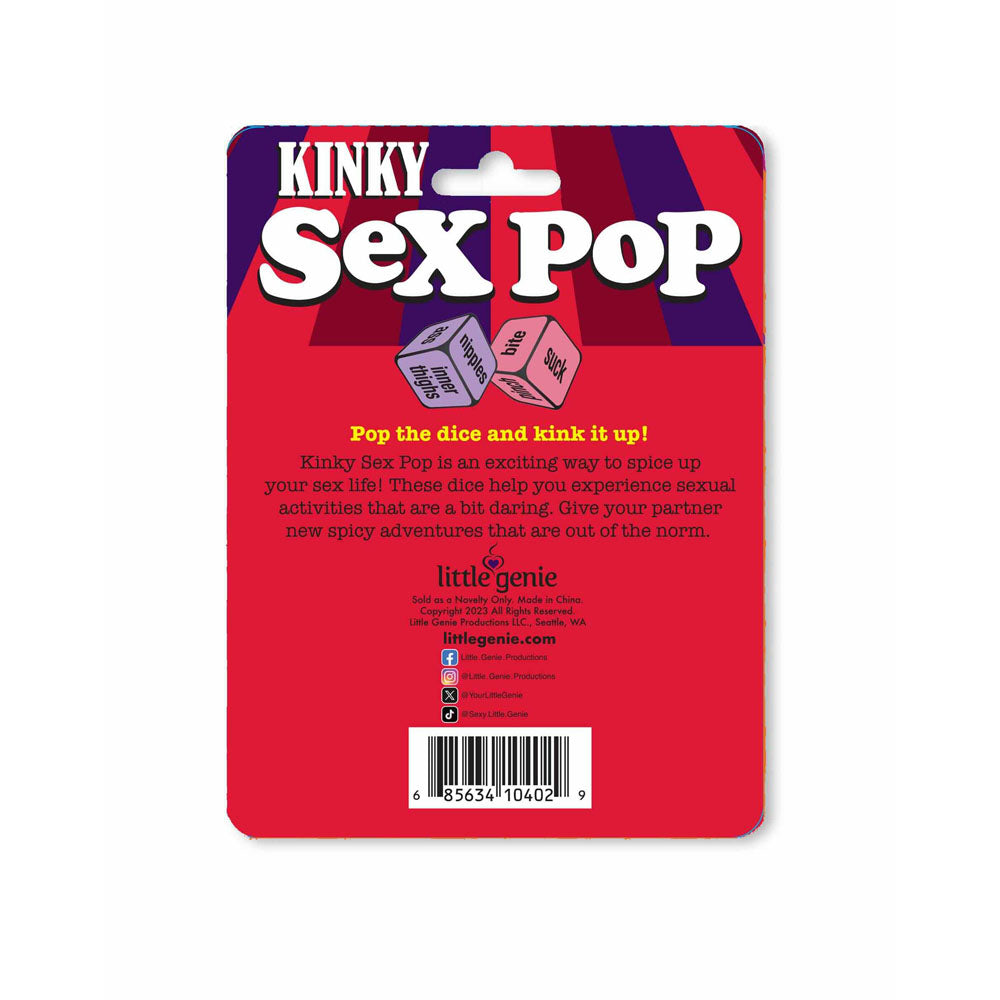 Kinky Sex Pop Popping Dice Game