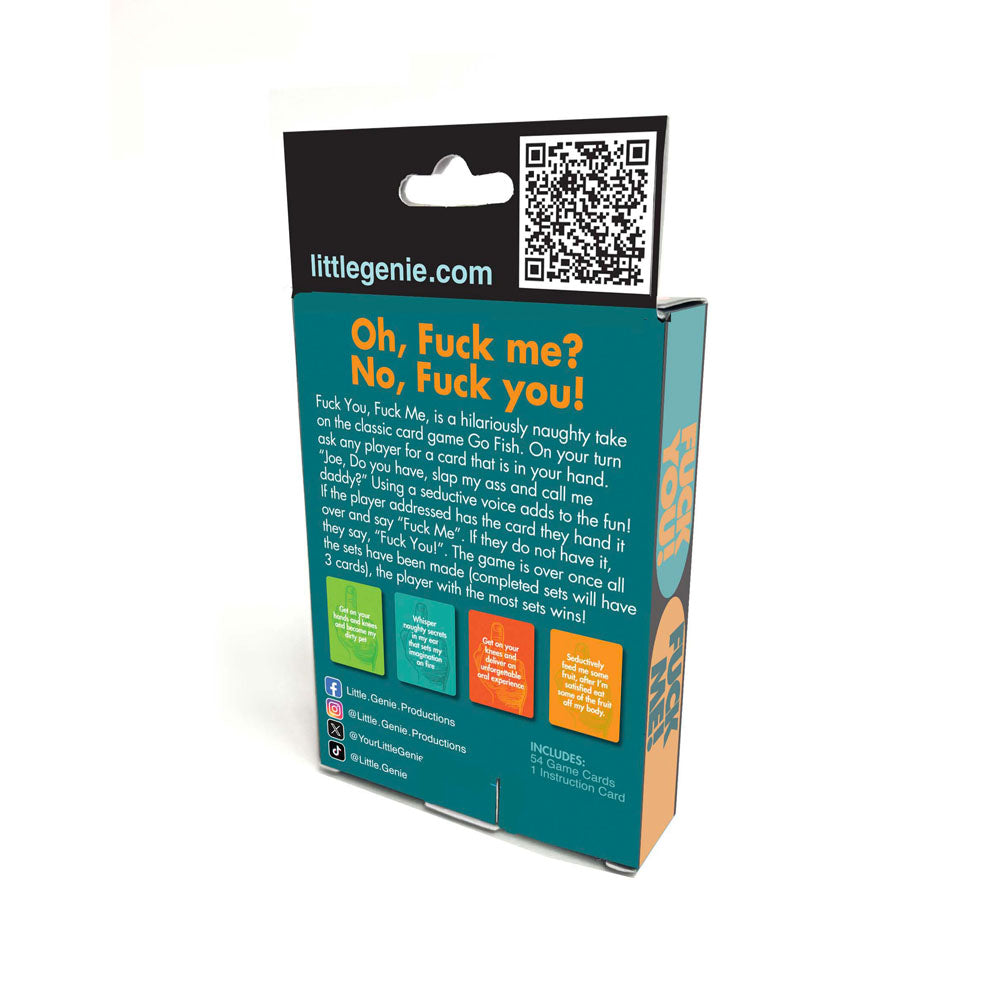 F*Ck You, F*Ck Me Party Card Game