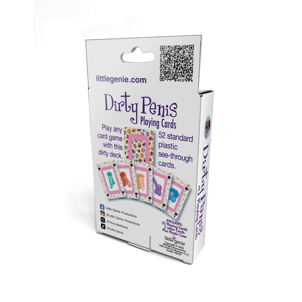 Dirty Penis Playing Cards Waterproof Novelty Playing Cards