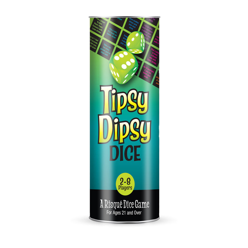 Tipsy Dipsy Dice Drinking Game For Parties
