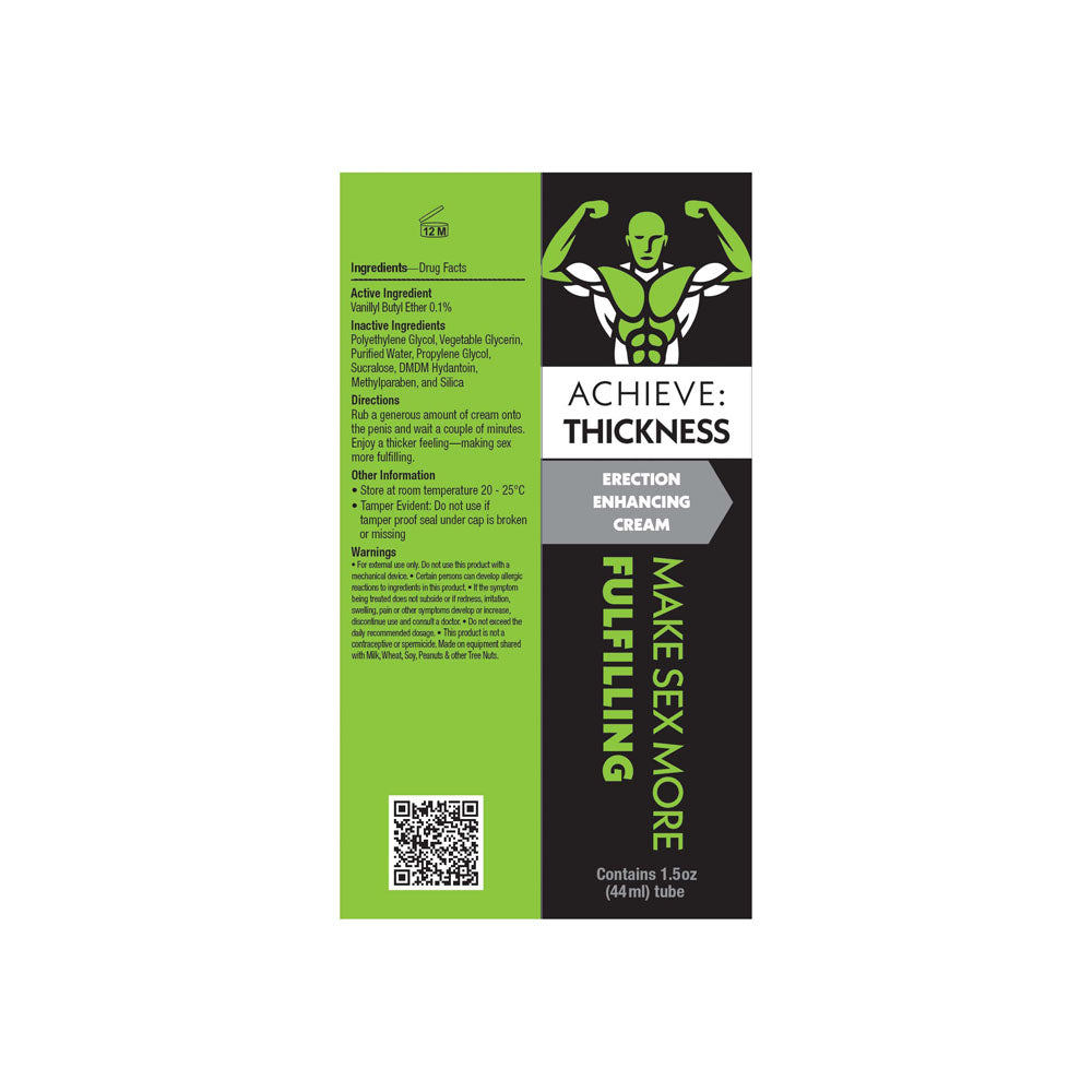 Achieve: Thickness Erection Enhancing Cream For Men 44 Ml