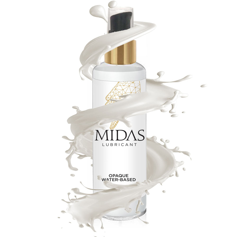 Midas Opaque Water Based Lubricant 118 Ml Water Based Cum Lube 118 Ml