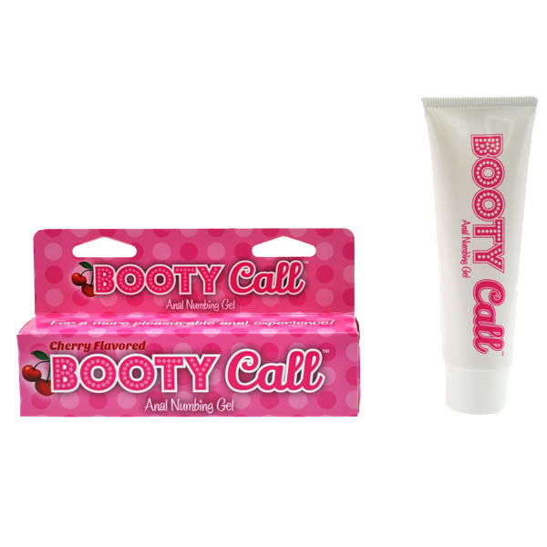 Booty Call Cherry Cherry Flavoured Anal Numbing Gel 44 Ml (1.5 Oz) Tube