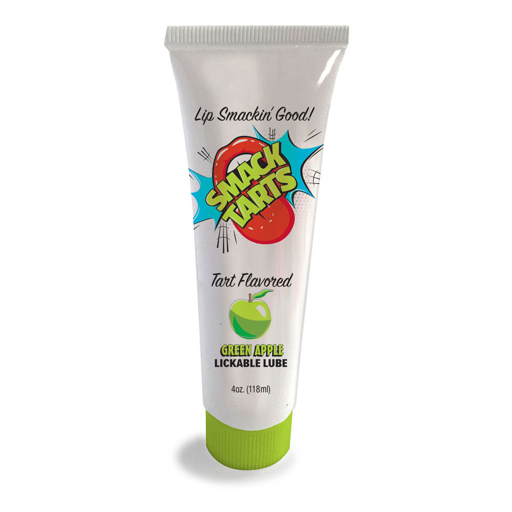 Smack Tarts Sour Green Apple Sour Green Apple Flavoured Lubricant 120 Ml Tube