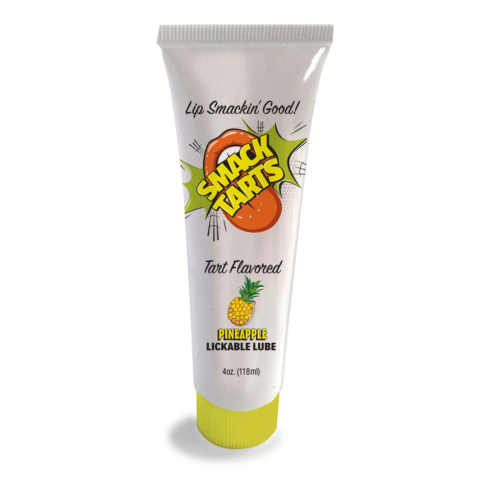 Smack Tarts Sour Pineapple Sour Pineapple Flavoured Lubricant 120 Ml Tube