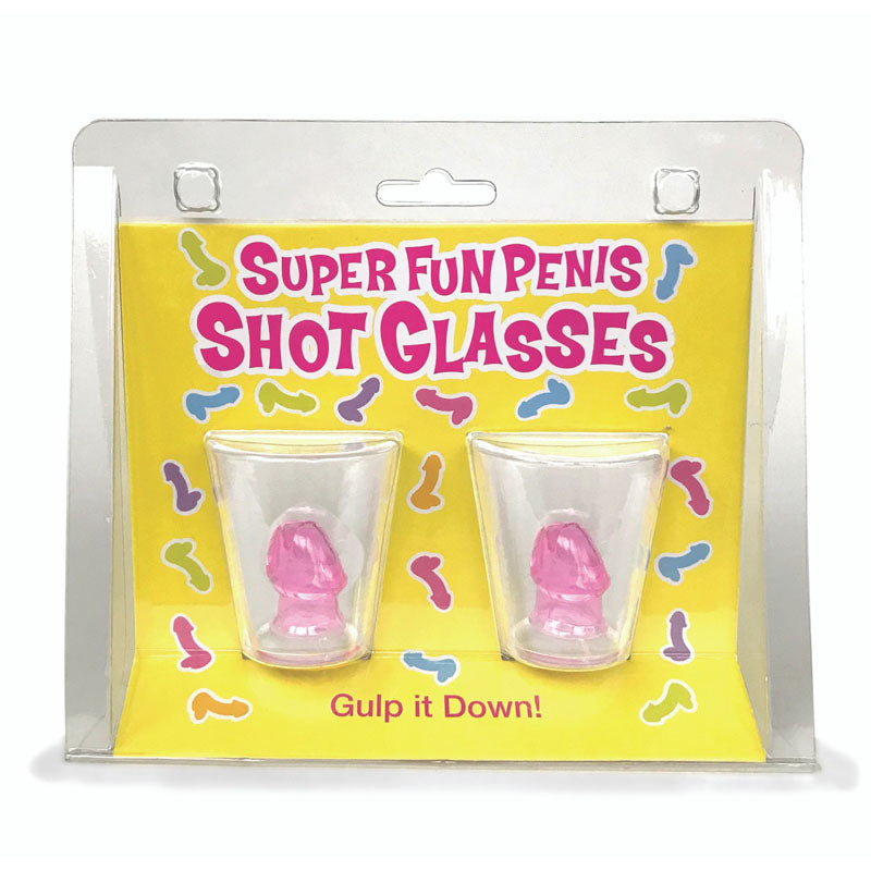 Super Fun Penis Shot Glasses Set Of 2