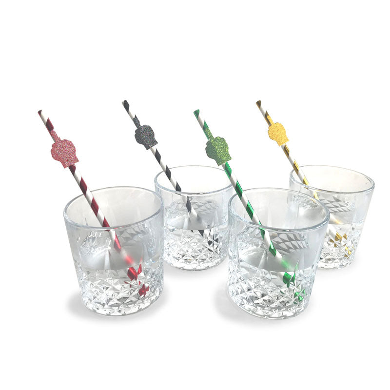 Happy Fucking Birthday Tall Party Straws Party Straws 8 Pack