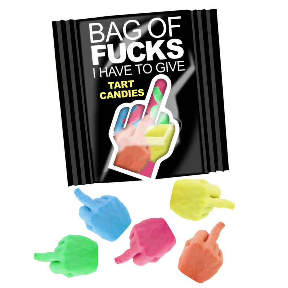 Bag Of Fucks I Have To Give Bag Of 25 Fruit Flavoured Lollies Bag Of 25 Mini Packs