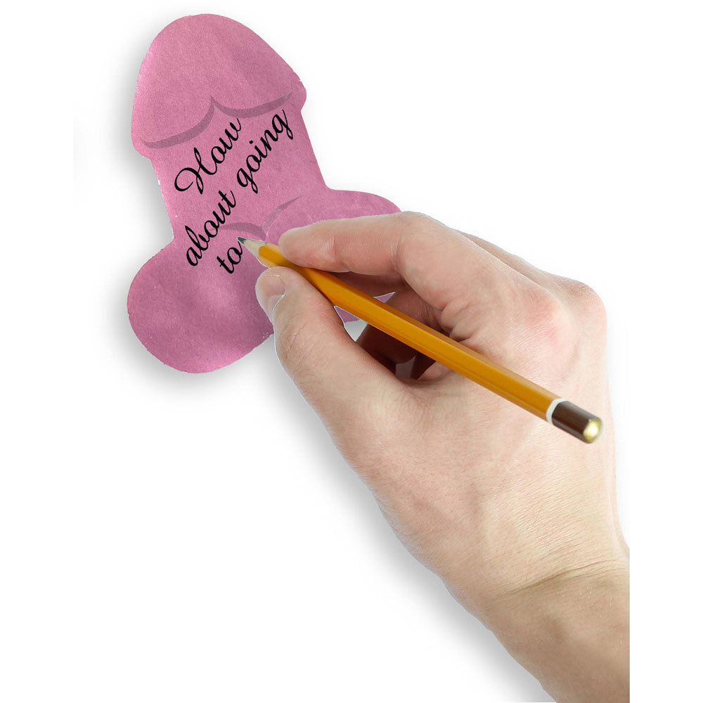 Super Fun Penis Sticky Notes Multi Coloured Novelty Sticky Notes 100 Pack