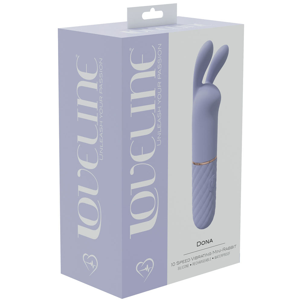 Loveline Dona Purple Lavender 11 Cm Usb Rechargeable Mini Vibrator