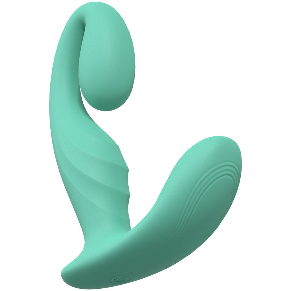 Loveline Bliss Green Green 11.5 Cm Usb Rechargeable Vibrator