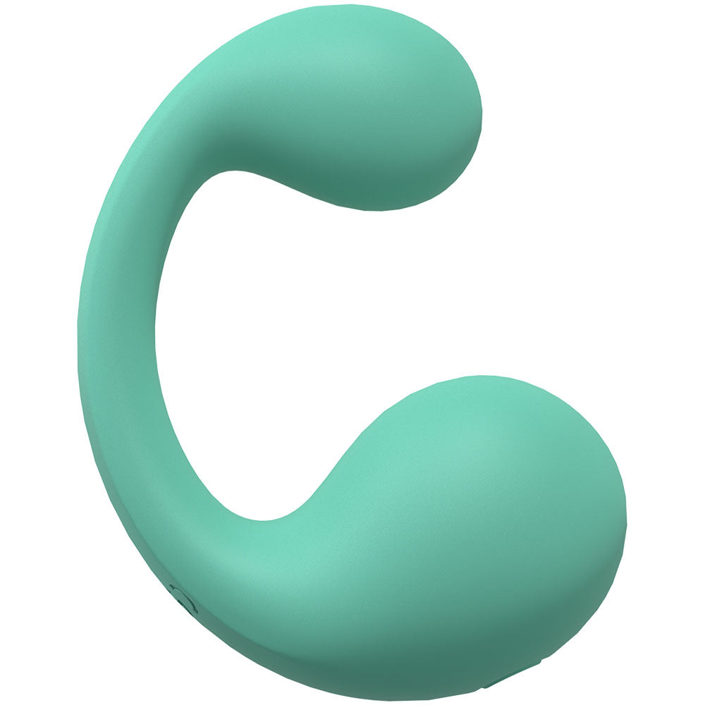 Loveline Playful Green Green 8.5 Cm Dual Vibrator