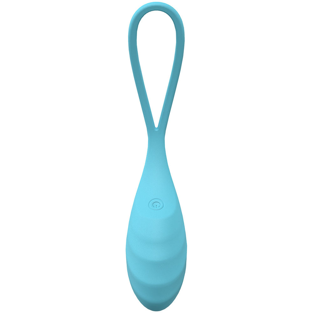 Loveline Passion Blue Blue Usb Rechargeable Vibrating Egg With Wireless Remote