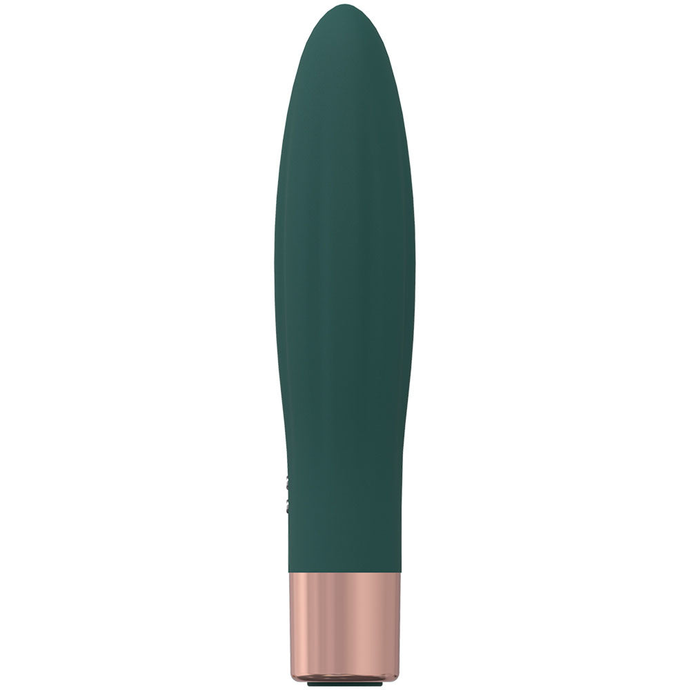 Loveline Fame Green Green 14.4 Cm Usb Rechargeable Vibrator