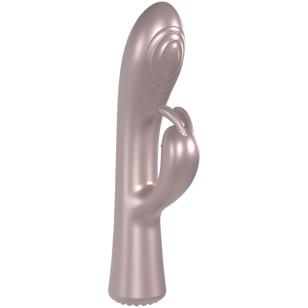 Loveline La Perla I Pink Pearlescent Pink 19.2 Cm Usb Rechargeable Rabbit Vibrator