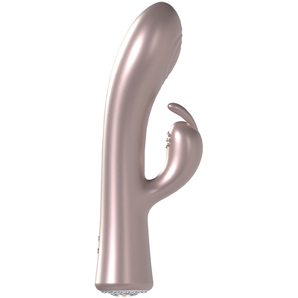 Loveline La Perla I Pink Pearlescent Pink 19.2 Cm Usb Rechargeable Rabbit Vibrator