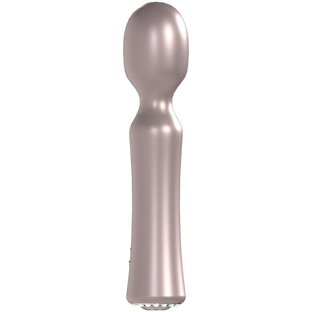 Loveline La Perla Iv Pink Pearlescent Pink 19.2 Cm Usb Rechargeable Massage Wand