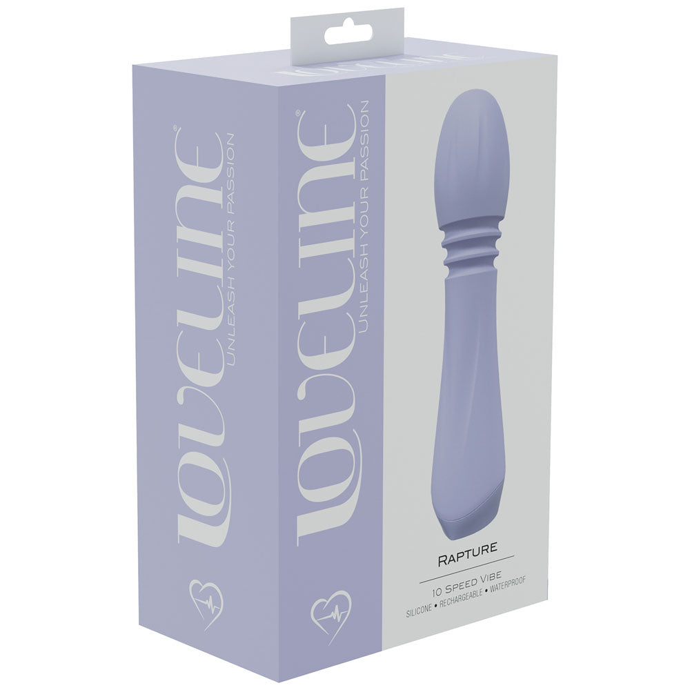 Loveline Rapture Lavender 13.5 Cm Usb Rechargeable Massage Wand