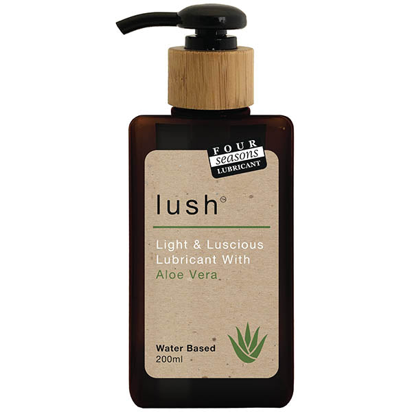 Four Seasons Lush Water Based Lubricant With Aloe Vera 200 Ml
