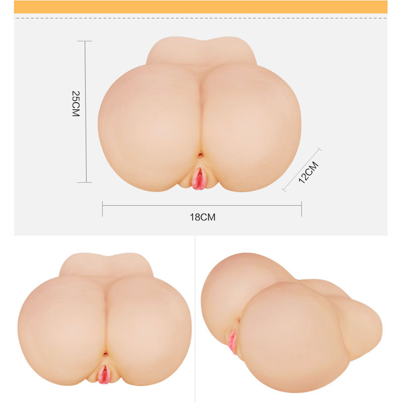 Feel Me Bare Perfect Pussy & Ass Flesh Doggy Style Masturbator