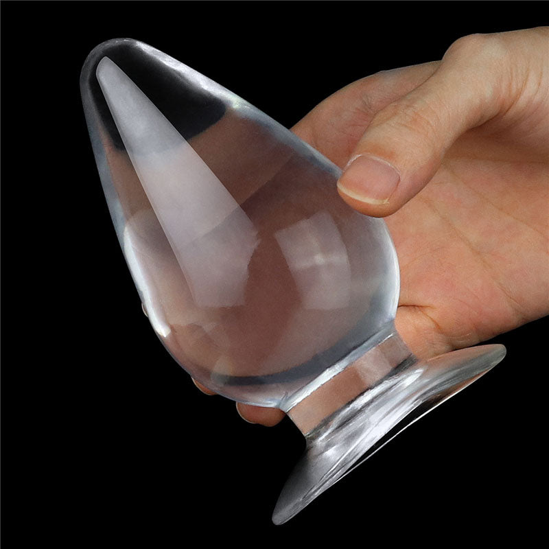 Flawless Clear Anal Plug 4.5'' Clear 11.5 Cm Butt Plug