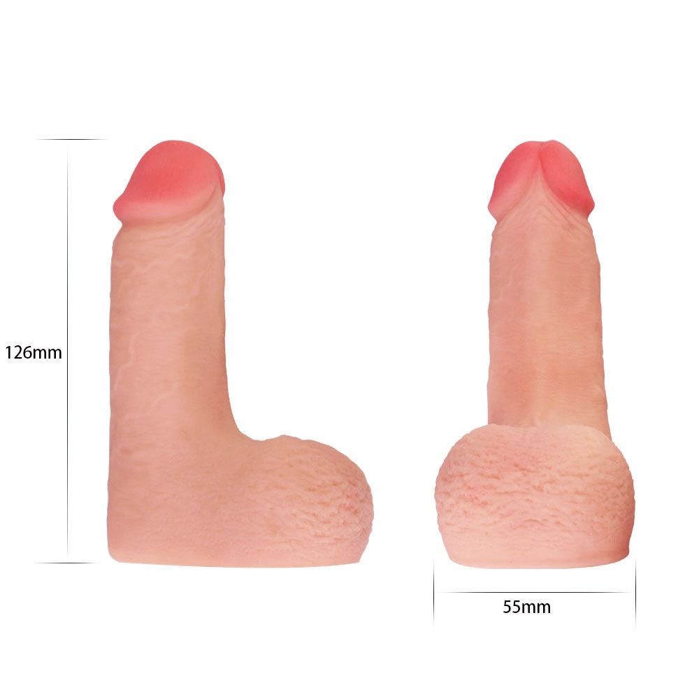 Skinlike Limpy Cock 5'' Flesh 5 Inch Packer