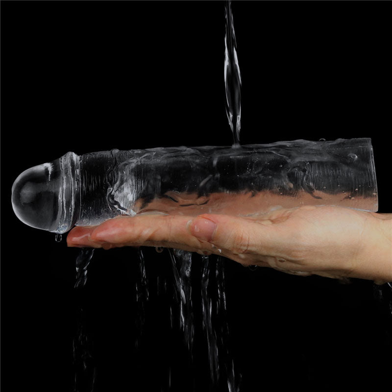 Flawless Clear Penis Sleeve 2'' Clear 5 Cm Penis Extender Sleeve