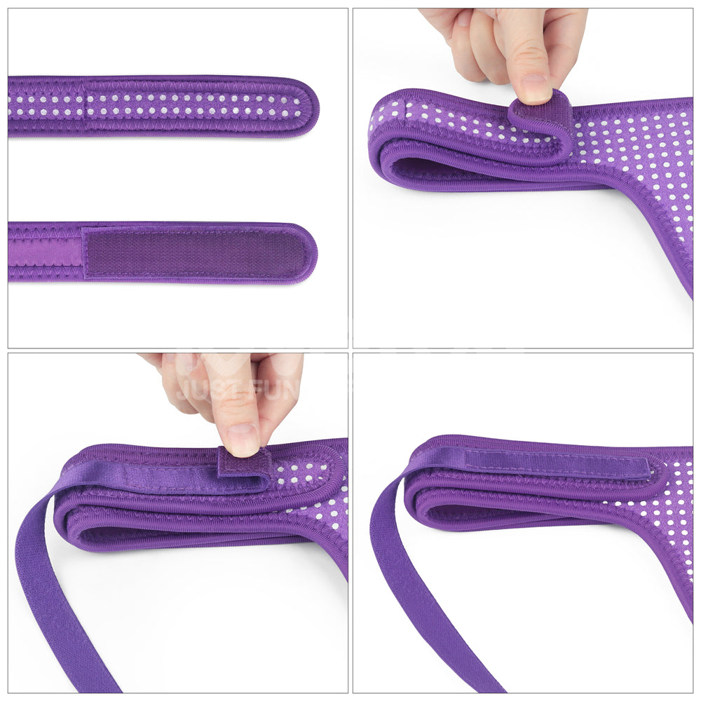 Ingen Easy Strap On Harness Purple Adjustable Strap On Harness (No Probe Included)