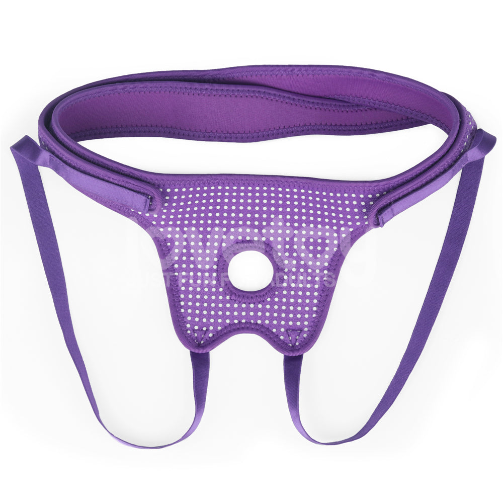 Ingen Easy Strap On Harness Purple Adjustable Strap On Harness (No Probe Included)