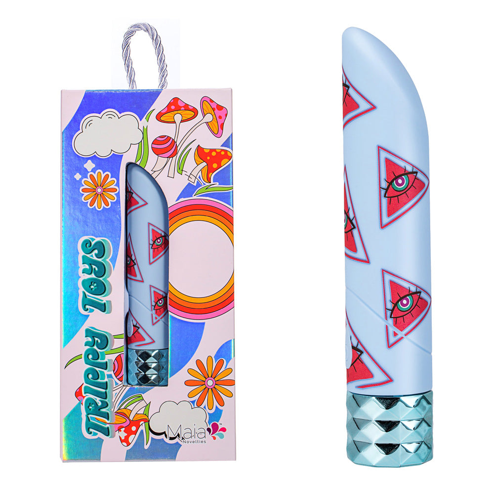 Maia Grateful Deb Light Blue 12 Cm Usb Rechargeable Bullet