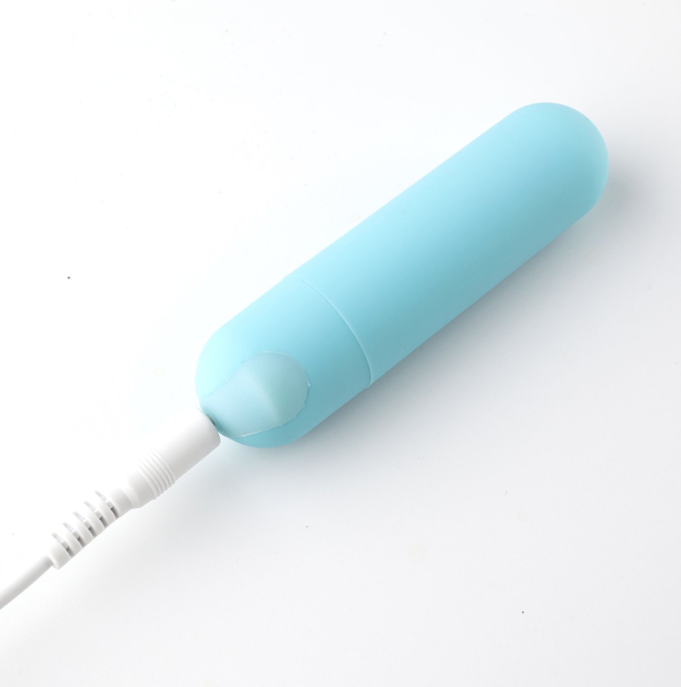 Maia Jayden Clear/Blue Usb Rechargeable Vibrating Cock & Ball Rings