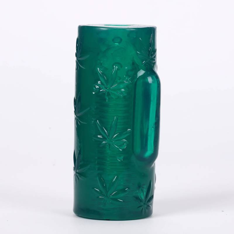 Maia Blaze Green Vibrating Stroker Sleeve