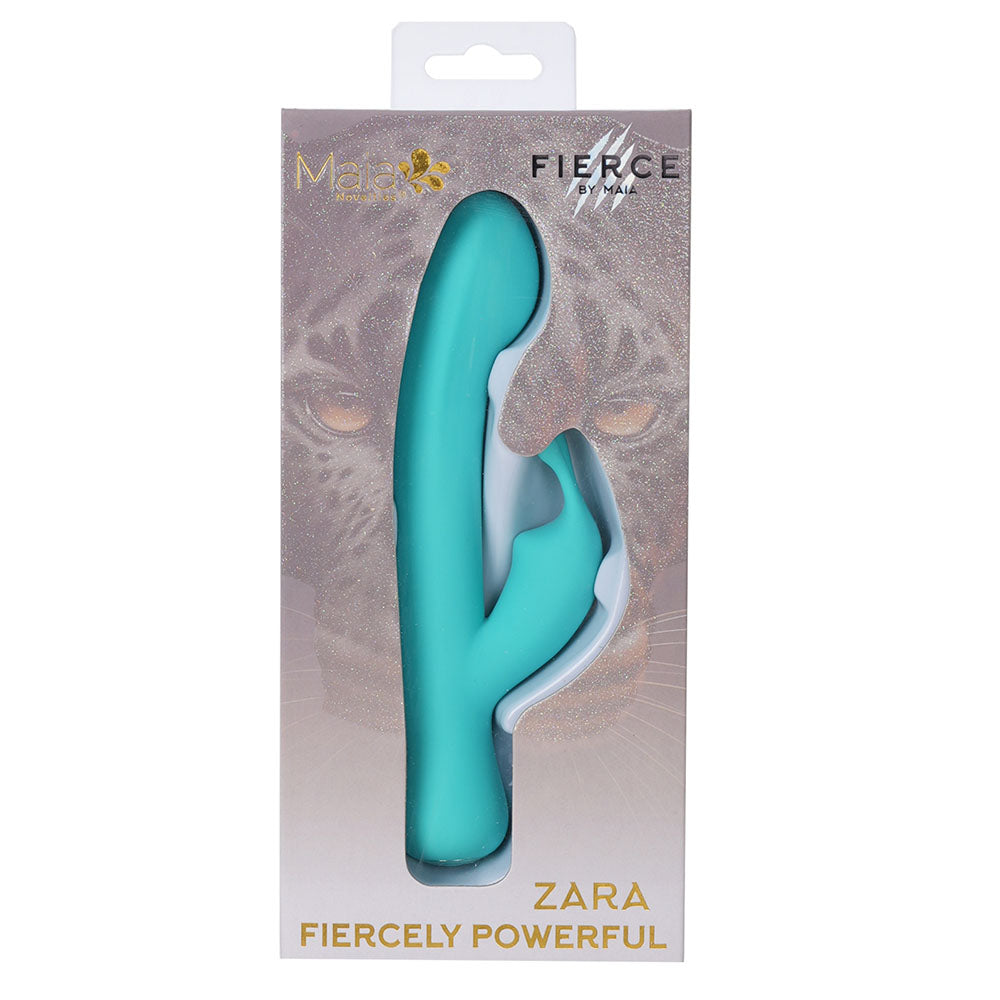 Maia Zara Teal Teal 17.1 Cm Usb Rechargeable Rabbit Vibrator