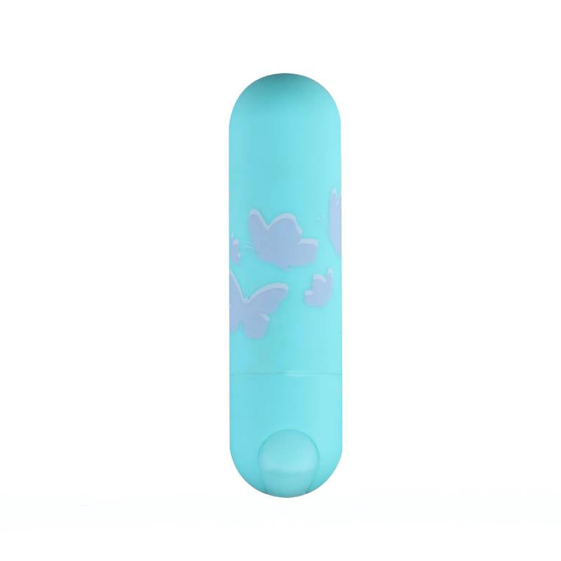 Maia Julia Teal 7.6 Cm Usb Rechargeable Bullet