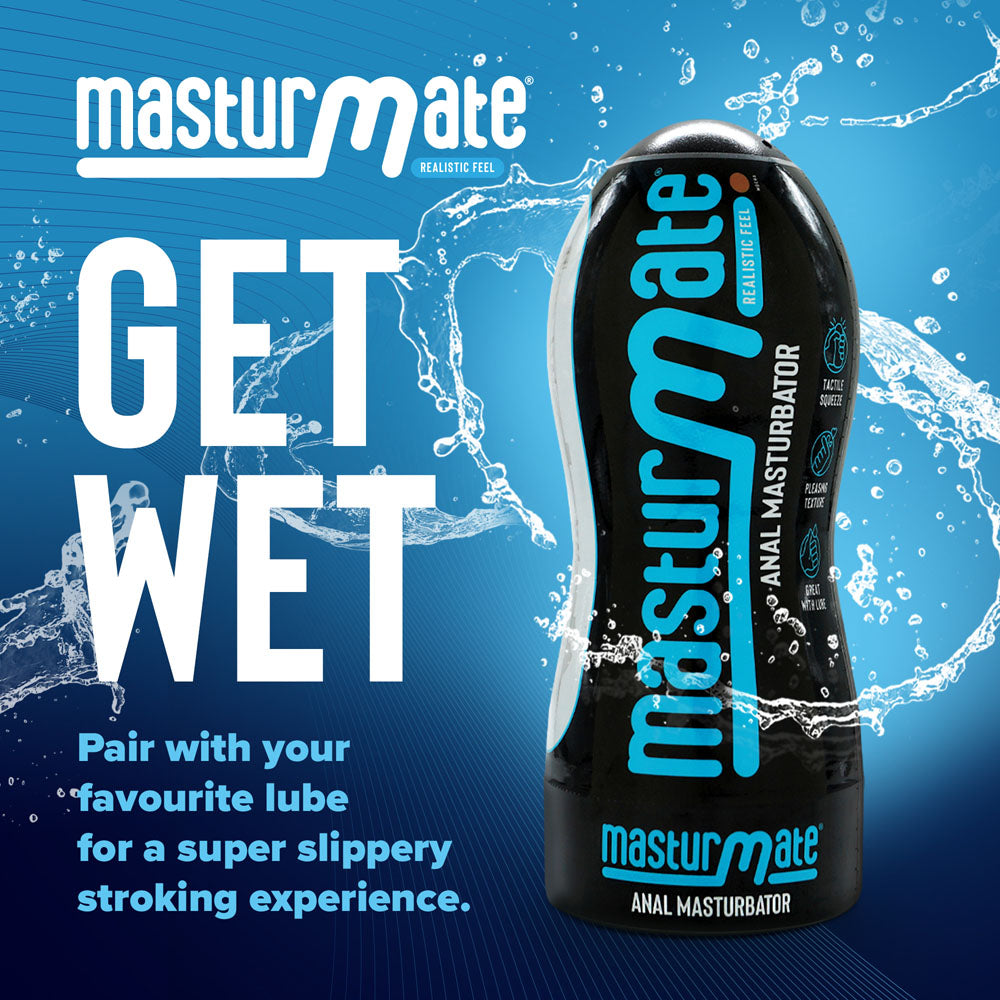 Masturmate Butt Mocha Brown Anal Stroker